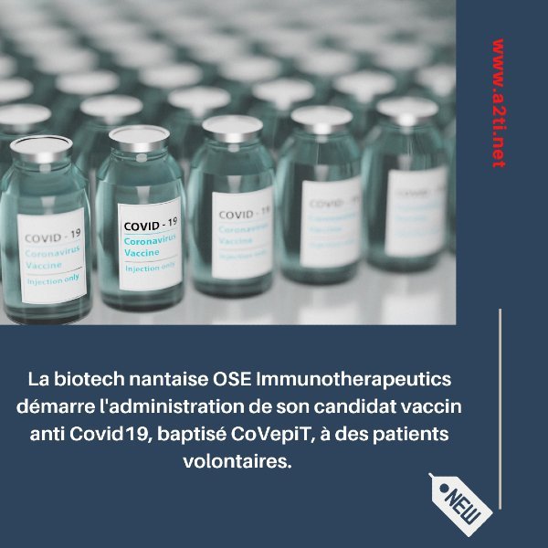 Le vaccin CoVepiT développé par une entreprise nantaise